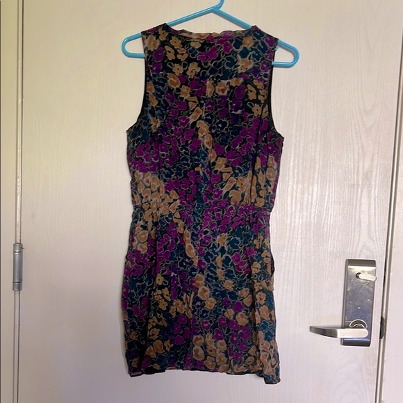 Madewell Floral Sleeveless Dress - Multicolor size 6 - Picture 4 of 8
